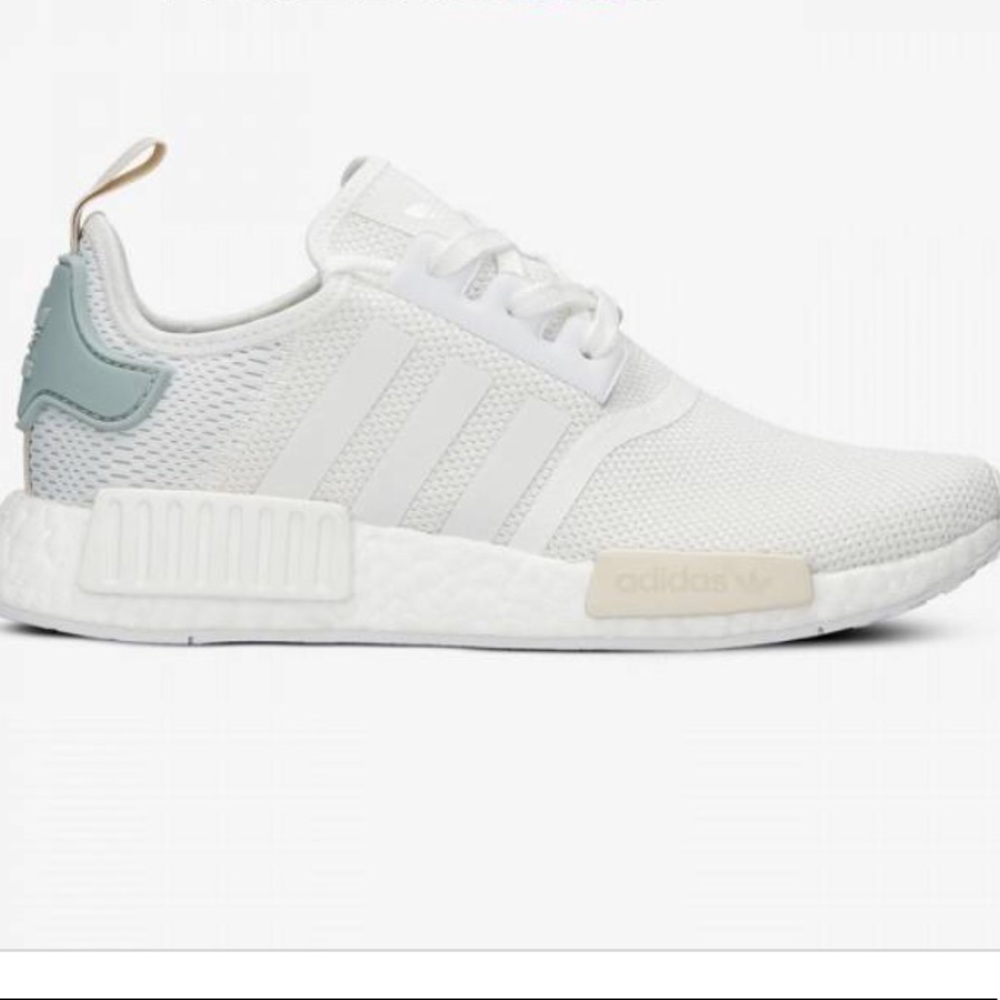 New With Box- Addidas NMD White Size 6.5